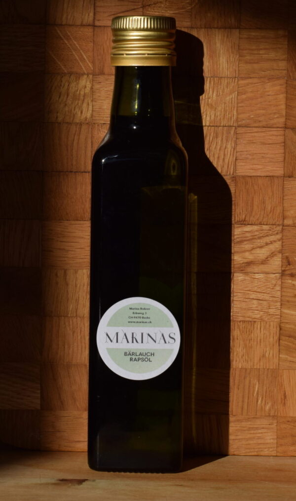 550 - Bärlauch-Rapsöl - 25 cl