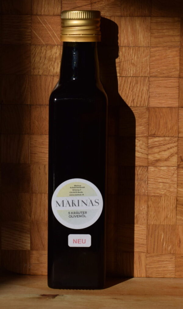 557 - 5-Kräuter-Olivenöl - 25 cl