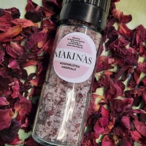 521/522 - Rosenblüten-Meersalz - in Mühle oder Nachfüllsäckli - 100 g