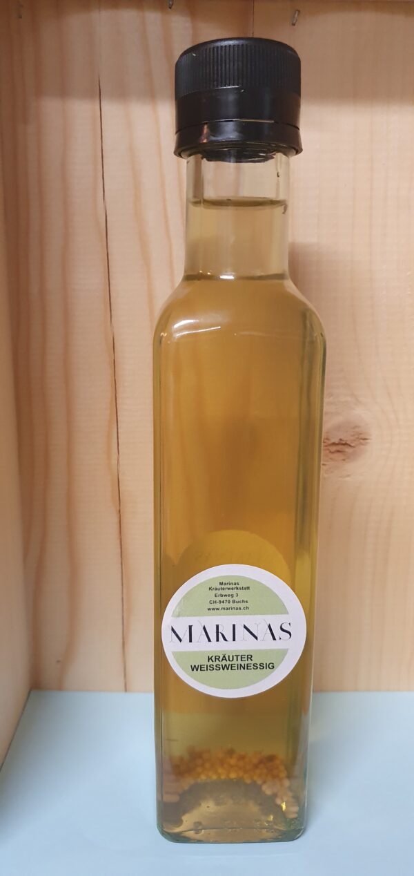 570 - Kräuteressig mit Senfkörner ( Saisonal) - 25 cl