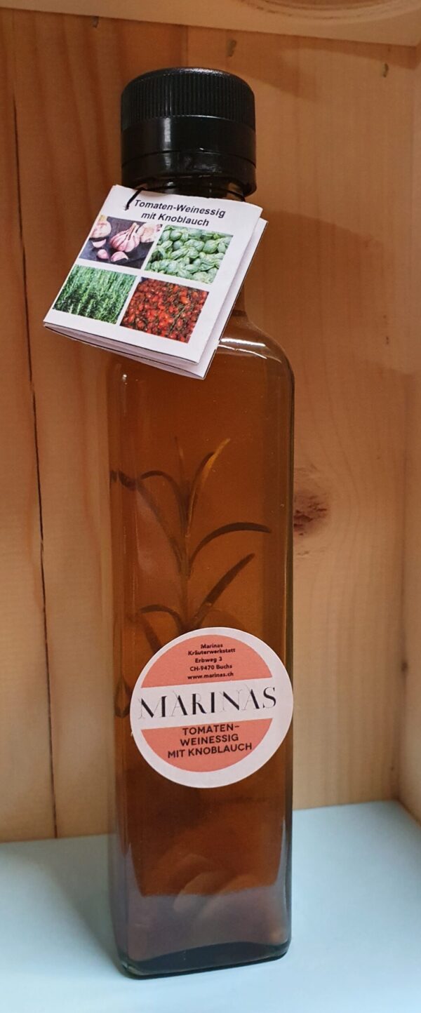 584 - Tomaten-Weinessig - Knoblauch 25 cl
